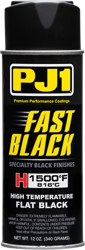 High-Temperature Exhaust Paint - Matte Black - 12 oz. net wt. - Aerosol - Lutzka's Garage