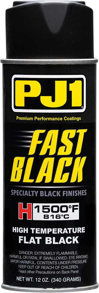 High-Temperature Exhaust Paint - Matte Black - 12 oz. net wt. - Aerosol - Lutzka's Garage