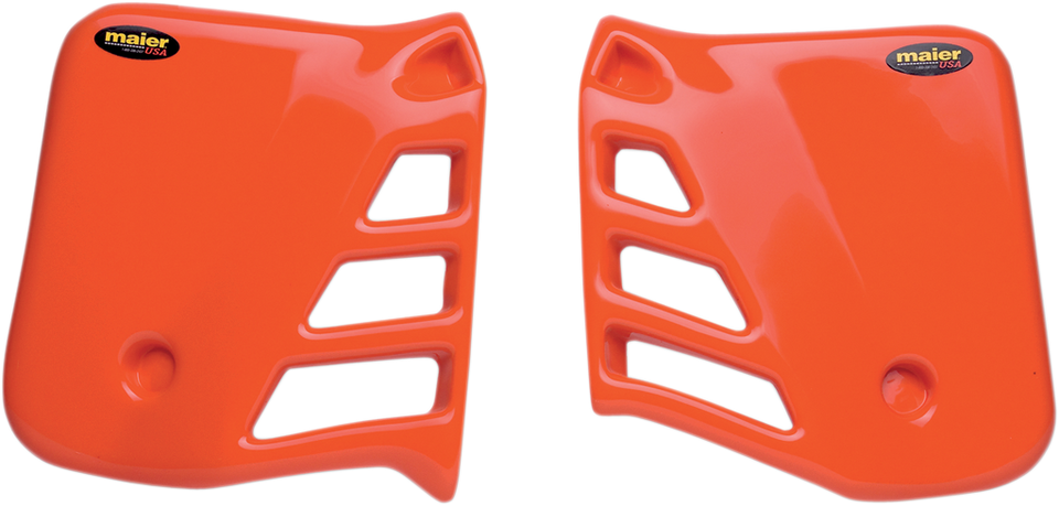 Radiator Scoops - CR250 85-87 - Orange - Lutzka's Garage