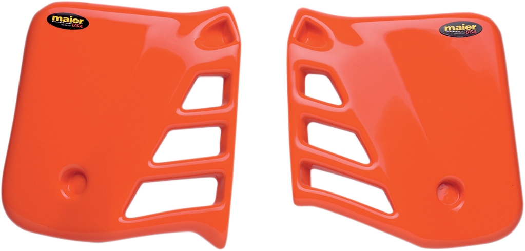 Radiator Scoops - CR250 85-87 - Orange - Lutzka's Garage