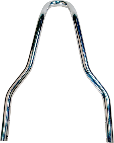 Round Tapered Sissy Bar - Chrome - 10.12