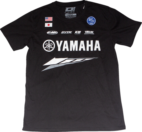 Yamaha Factory T-Shirt - Black - XL - Lutzka's Garage