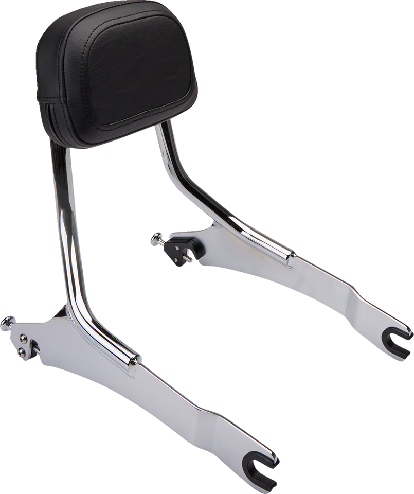 Detachable Backrest - Chrome - Two-up Seat - Scout - Lutzka's Garage