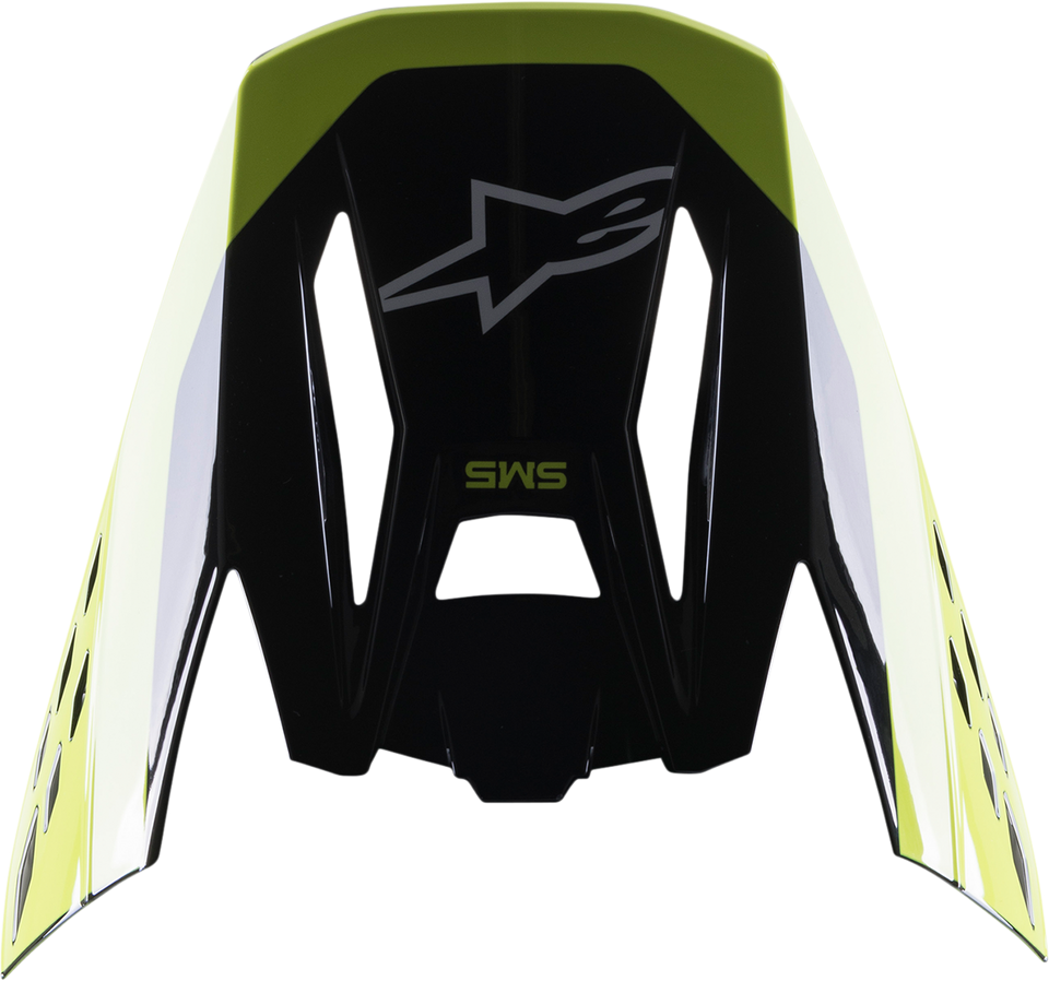 SM5 Visor - Beam - Black/Gray/Yellow - Lutzka's Garage