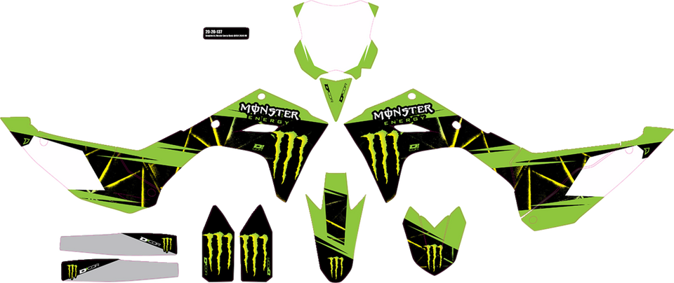 Graphic Kit - Monster Energy - Slash