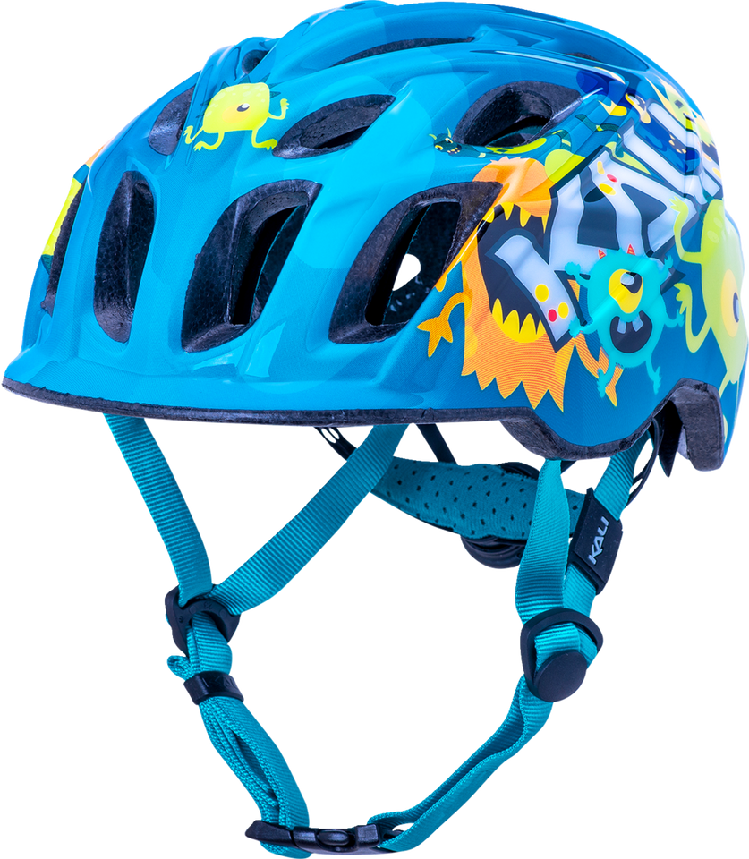 Child Chakra Helmet - Monsters - Blue - XS - Lutzka's Garage