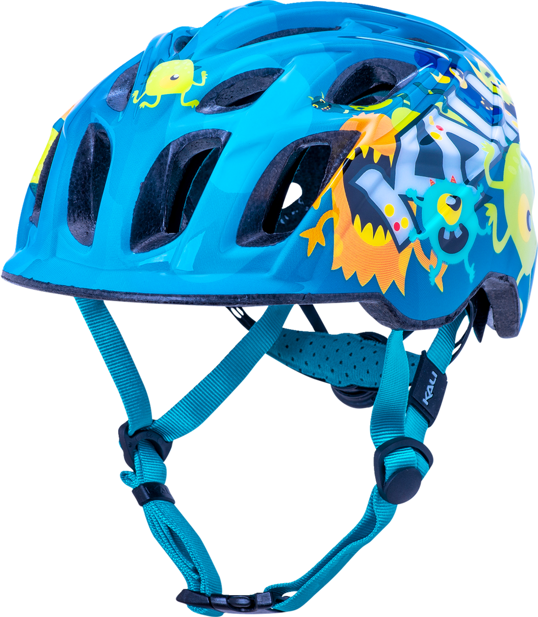 Child Chakra Helmet - Monsters - Blue - XS - Lutzka's Garage
