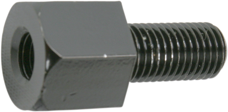 Adapter - Mirror - Universal - M10 x 1.25 Male | M8 x 1.25 Female - Black - Lutzka's Garage