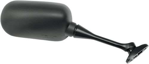 Mirror - Side View - Rectangle - Black - Right - Lutzka's Garage