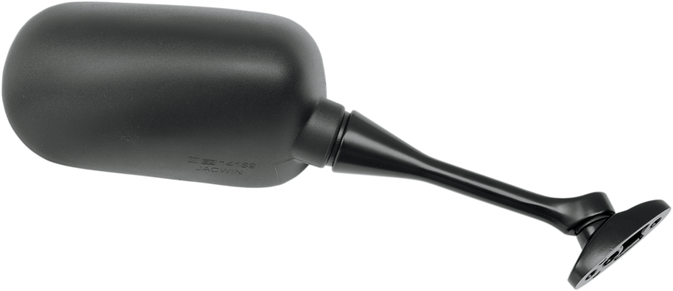 Mirror - Side View - Rectangle - Black - Right - Lutzka's Garage