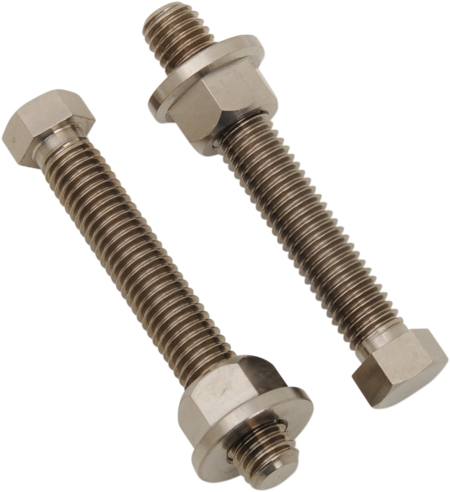 Bolt Set - Axle Adjuster - Titanium - Lutzka's Garage