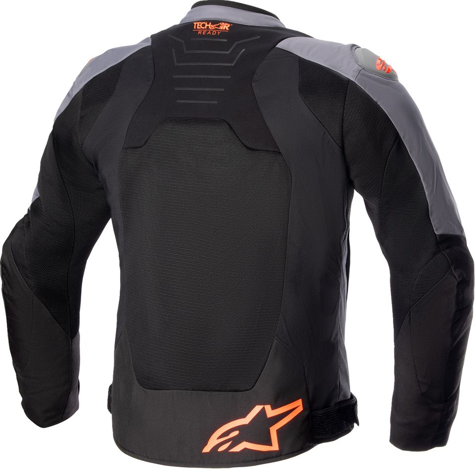 SMX Air Jacket - Gray/Black/Orange - Medium - Lutzka's Garage