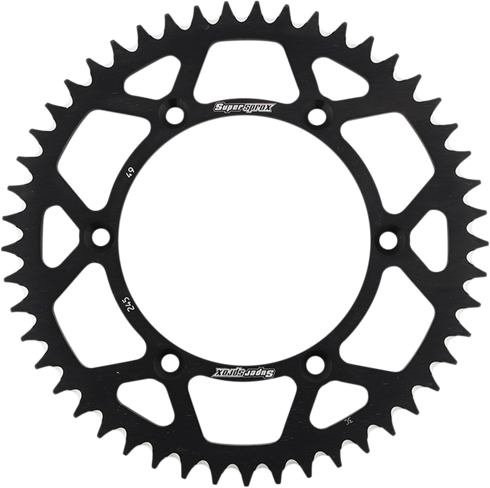 Rear Sprocket - Black - Yamaha - 49 Tooth - Lutzka's Garage