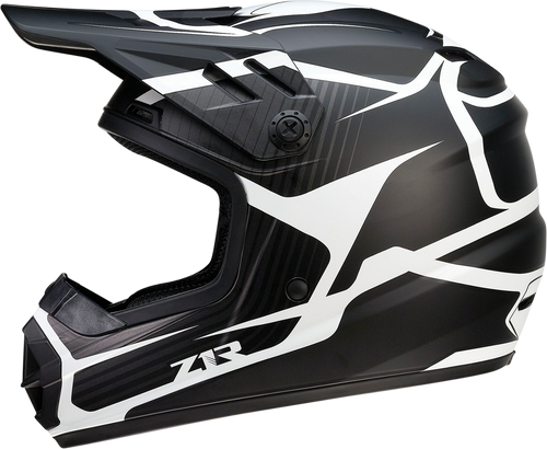 Youth Rise Helmet - Flame - Black - Small - Lutzka's Garage