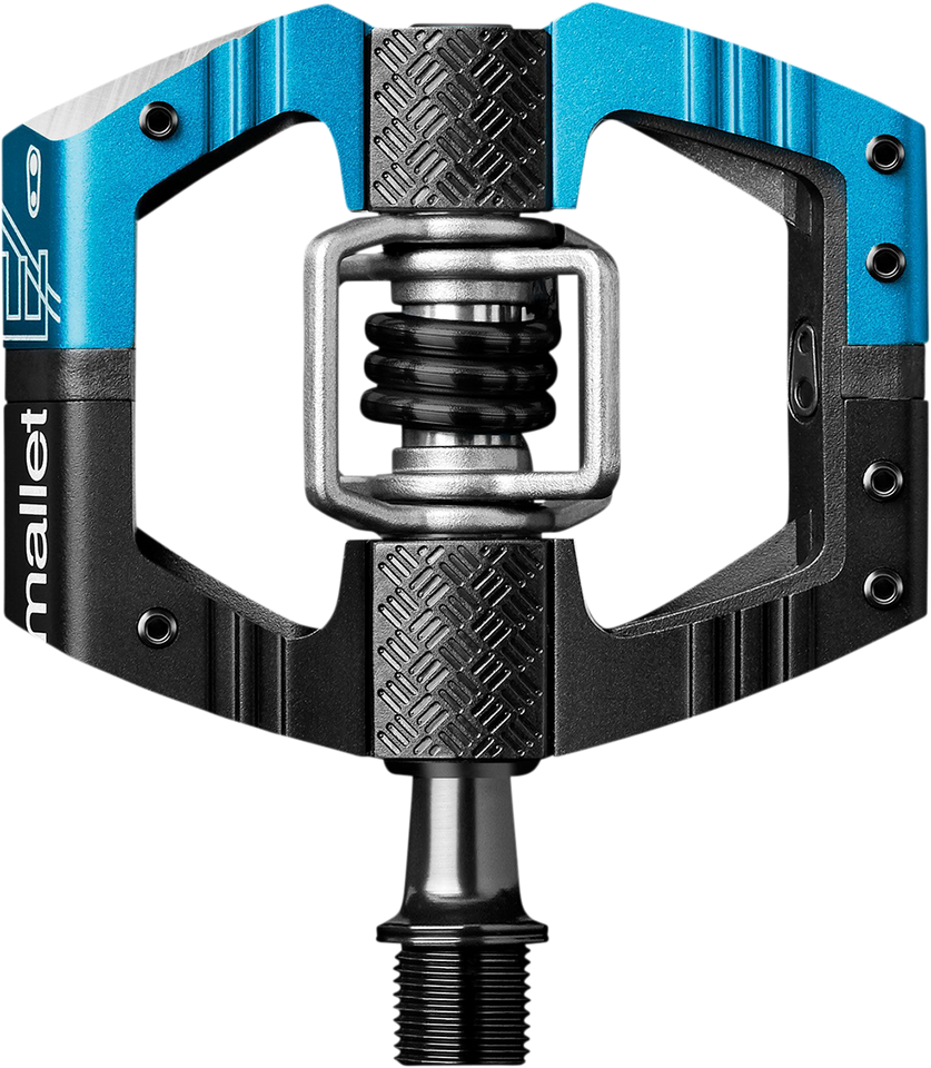 Mallet E LS Pedals - Black/Blue - Lutzka's Garage