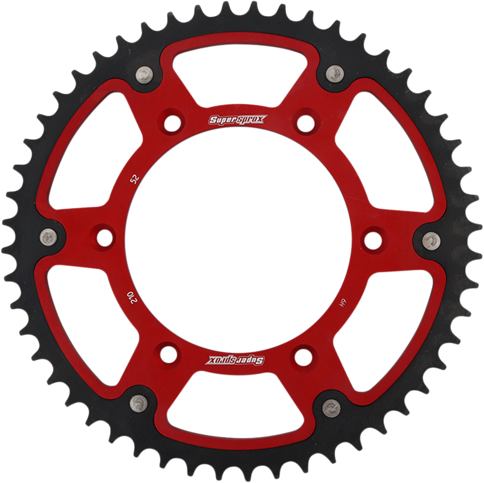 Stealth Rear Sprocket - 52 Tooth - Red - Honda - Lutzka's Garage