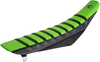 Pro Rib Seat Cover - Green/Black - KX 09-12 - Lutzka's Garage