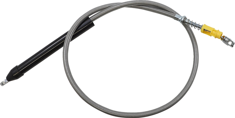 Clutch Cable - Quick Connect - 12" - 14" Ape Hanger Handlebars - Stainless Steel - Lutzka's Garage