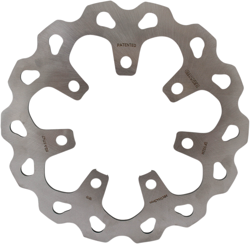 Wave® Brake Rotor - Front - Solid Mount