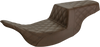 Step-Up Seat - Full Lattice Stitch - Brown - Lutzka's Garage