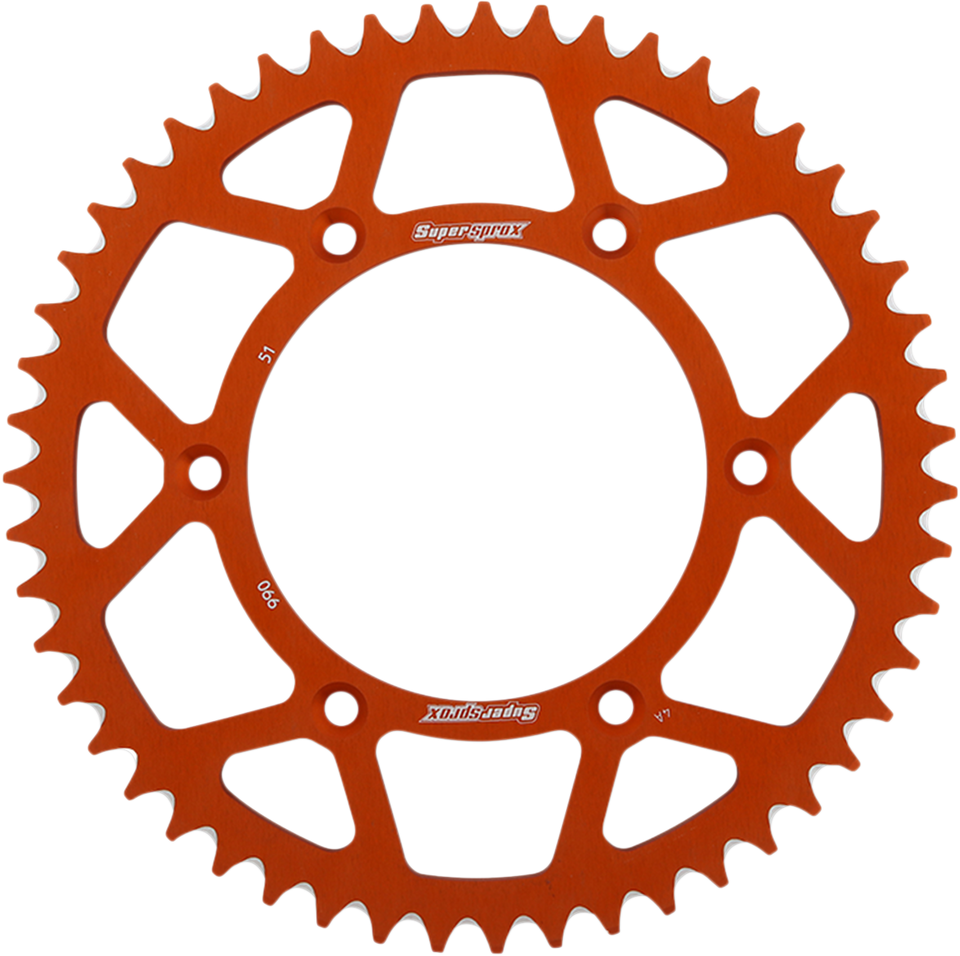 Rear Sprocket - Orange - KTM/Husqvarna/Husaberg - 51 Tooth - Lutzka's Garage