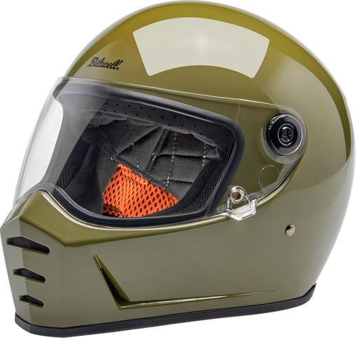 Lane Splitter Helmet - Gloss Olive Green - XS - Lutzka's Garage