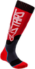 MX Plus 2 Youth Socks - Red/White - Medium/Large - Lutzka's Garage