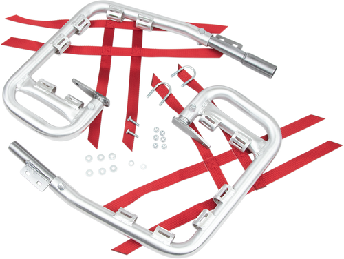 Nerf Bars - TRX90 - Natural/Red