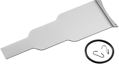 Dash Panel for Fat Bob-Style Tank - Chrome - Lutzka's Garage