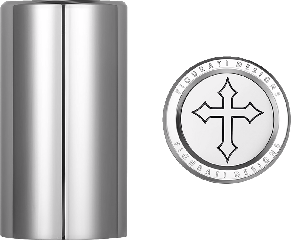 Docking Hardware Covers - Cross - Long Stainless Steel