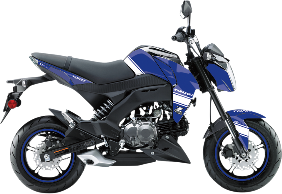 Graphic Kit - Pro Retro - Blue - Lutzka's Garage