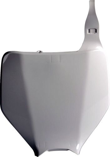 Number Plate - White - Kawasaki | Sherco - Lutzka's Garage