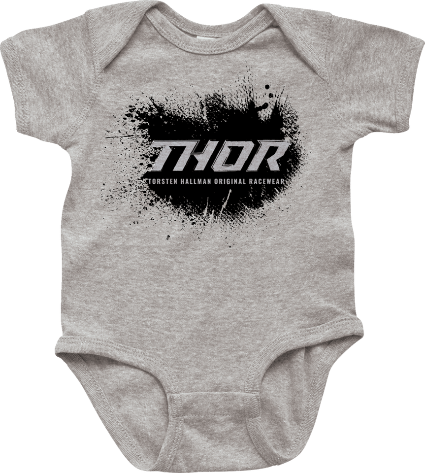 Infant Supermini Aerosol Body Suit - Graphite - 12-18 - Lutzka's Garage