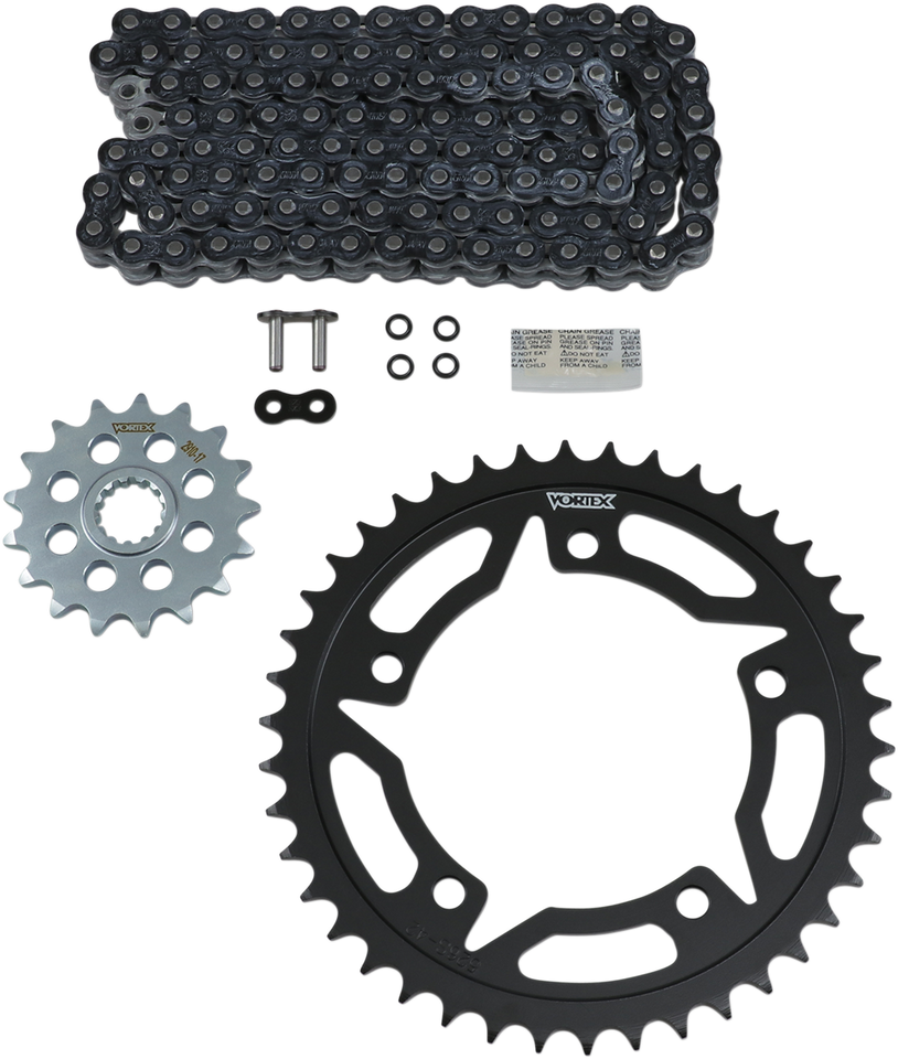 Chain Kit - Black - Suzuki - GSX-S 750/Z - Lutzka's Garage