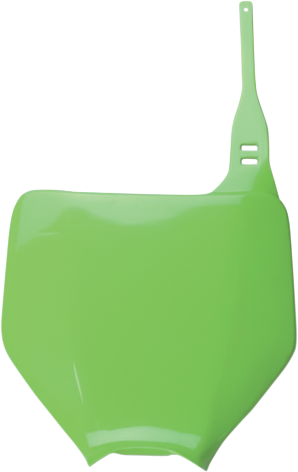 Front Number Plate - KX Green