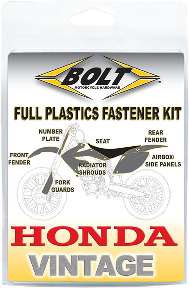 Body Work Fastener Kit - Honda