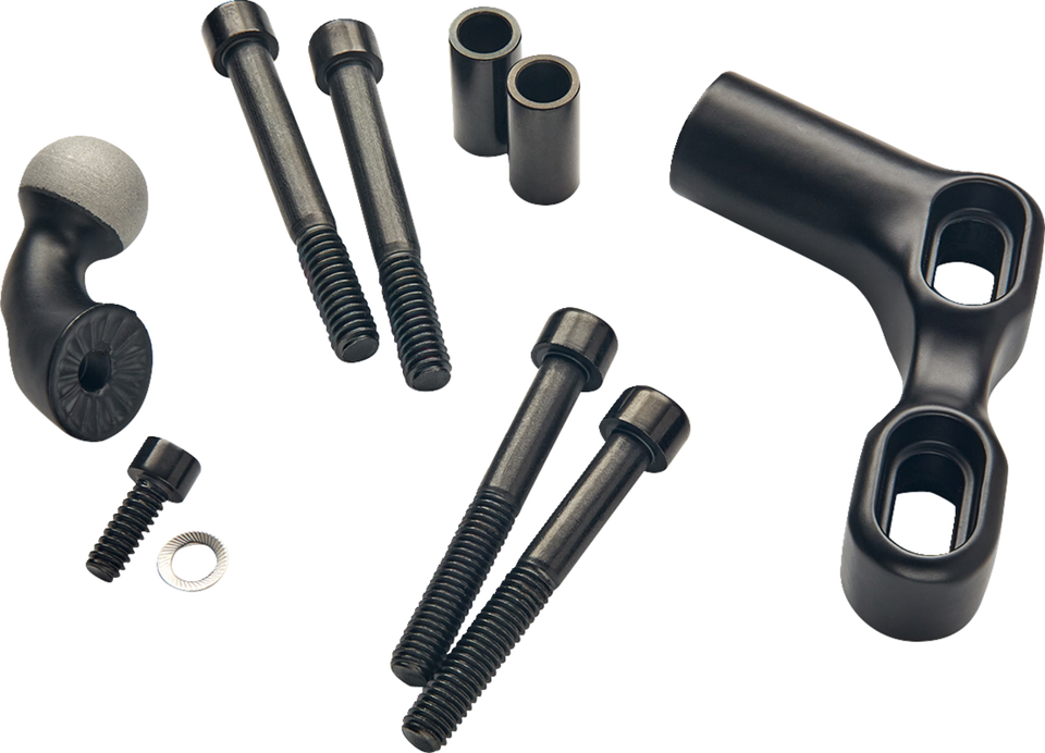 Perch Mount - Offset - Gen 2 - Black - Lutzka's Garage