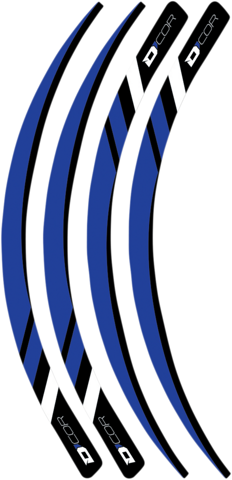 Rim Decal - Blue - Lutzka's Garage