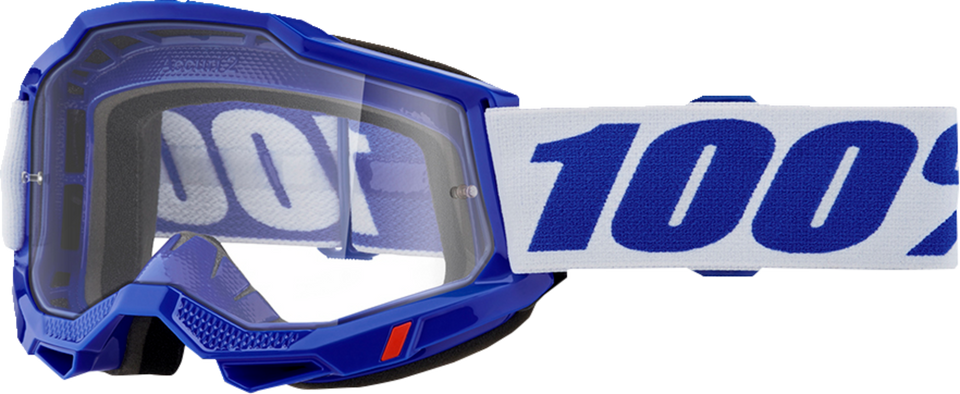 Accuri 2 OTG Goggle - Blue - Clear - Lutzka's Garage