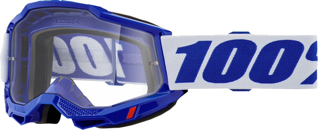 Accuri 2 OTG Goggle - Blue - Clear - Lutzka's Garage