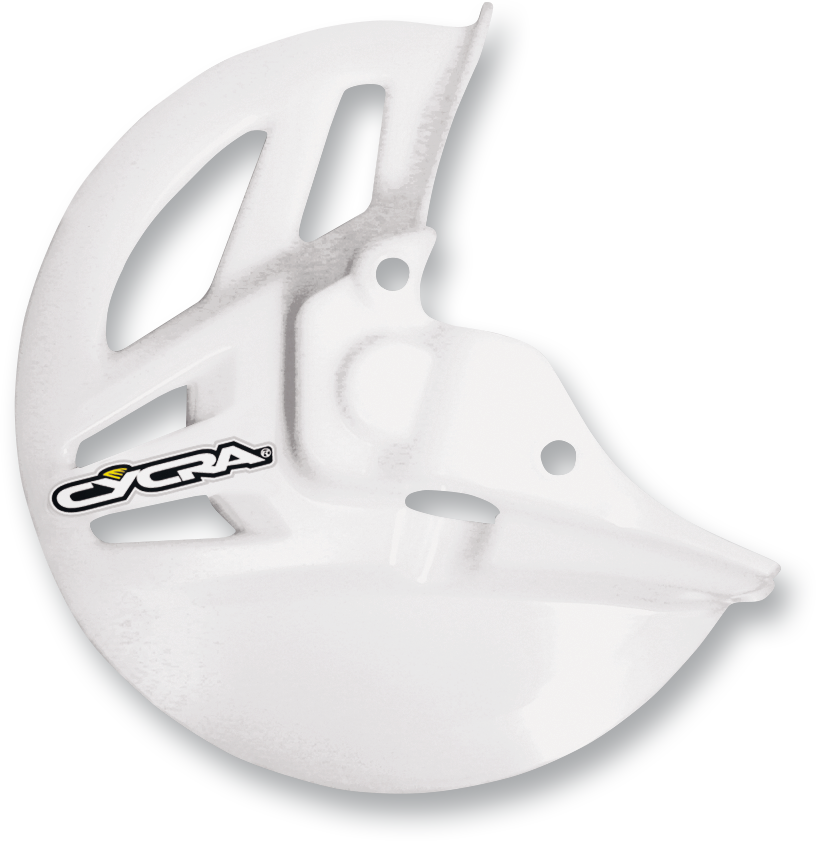 Disc Cover - White - Honda - Lutzka's Garage
