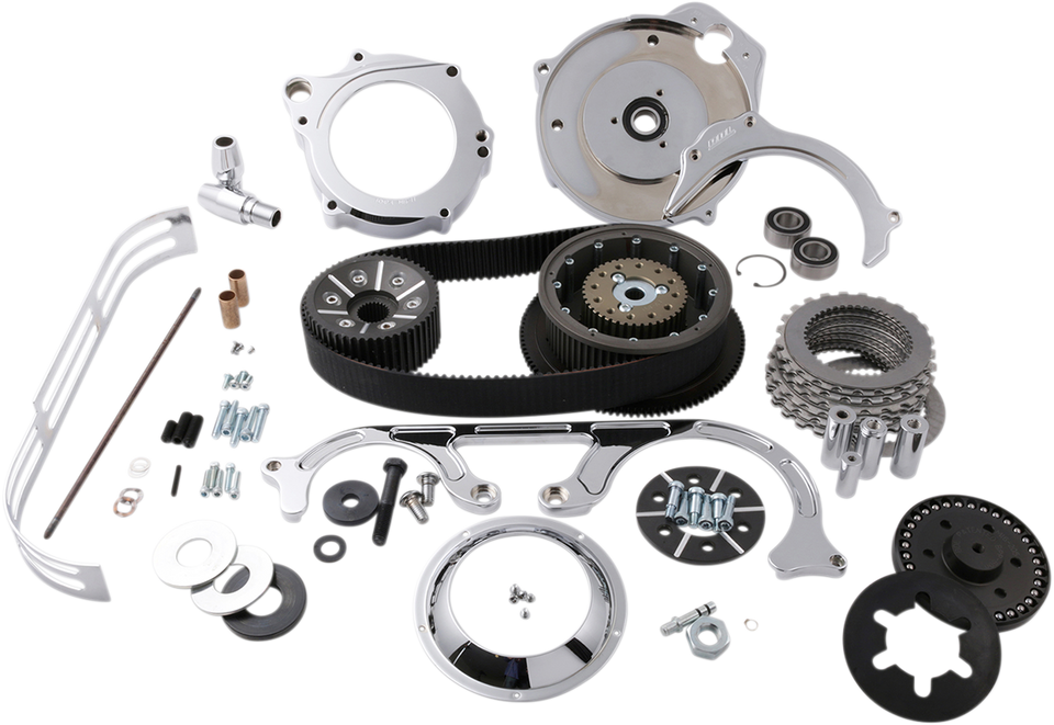 2" Drive Belt - Chrome - Lutzka's Garage