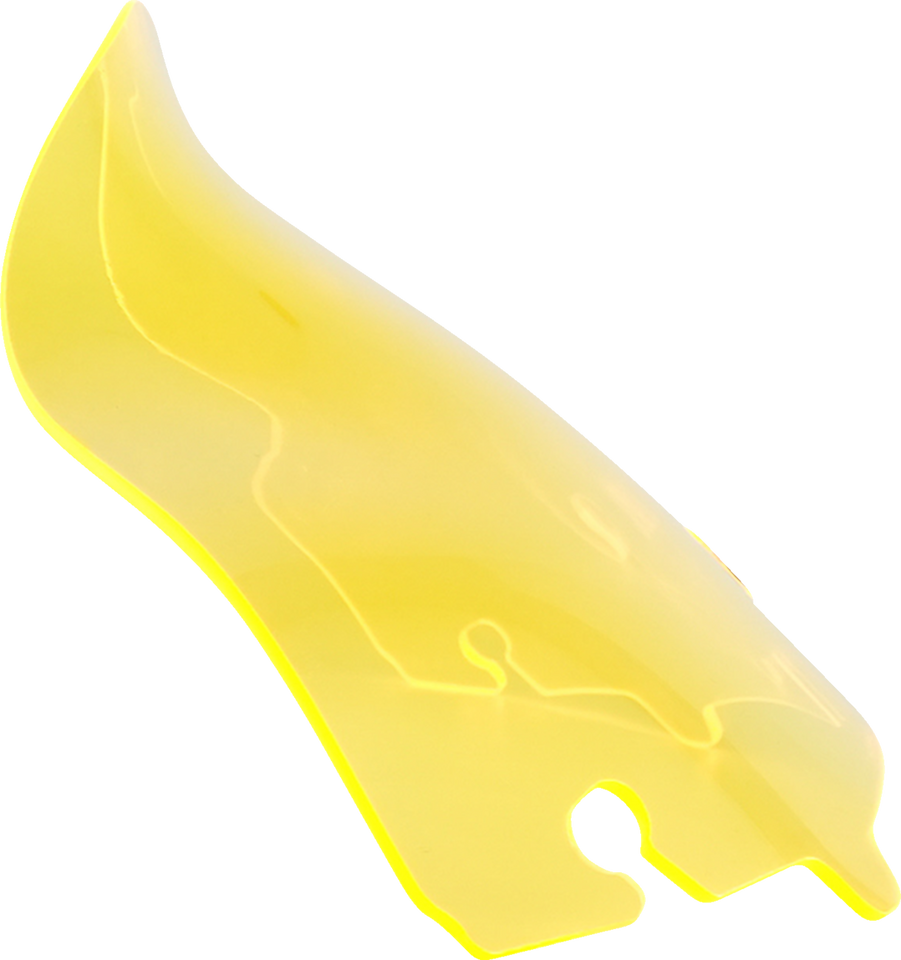 Kolor Flare™ Windshield - 6.5" - Yellow Ice - FLH - Lutzka's Garage