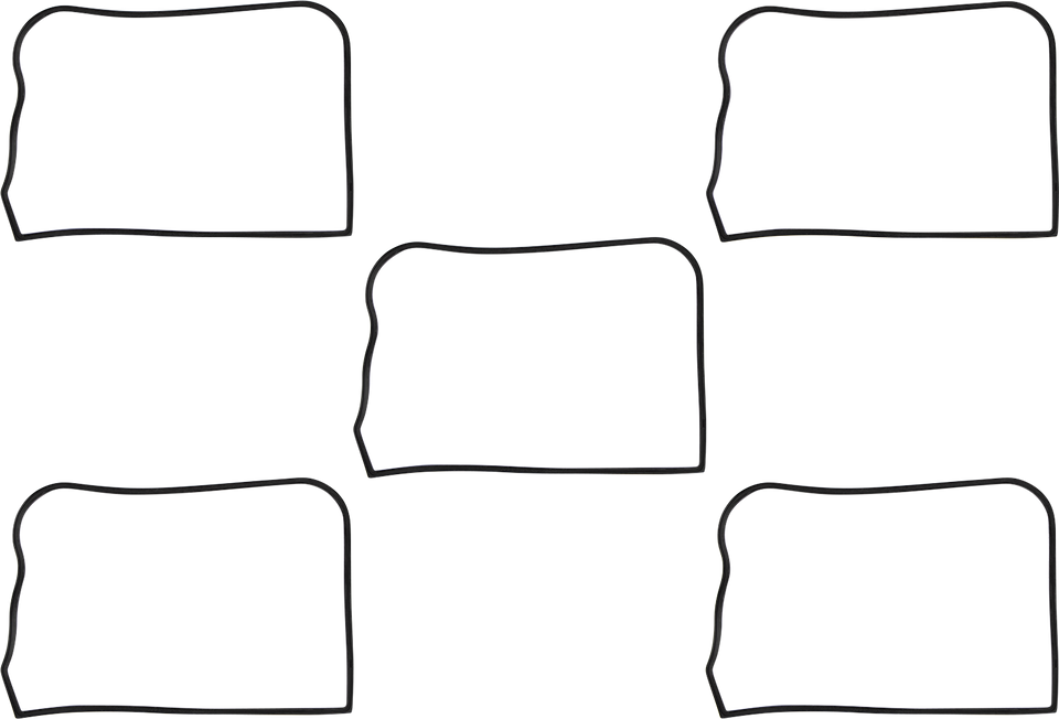 Upper Rocker Cover Gasket Rubber