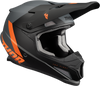 Sector Helmet - Chev - Charcoal/Orange - XS - Lutzka's Garage