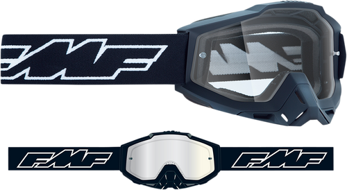 PowerBomb Goggles - Rocket - Black - Clear - Lutzka's Garage