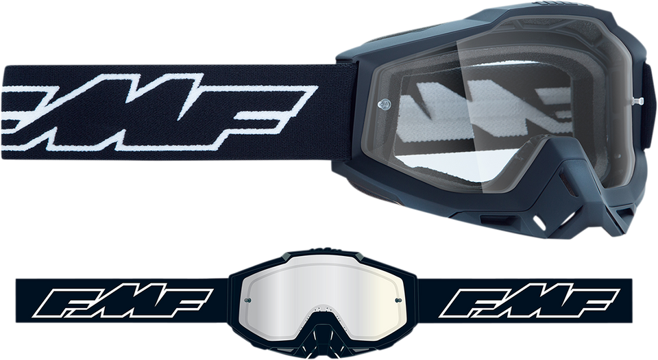 PowerBomb Goggles - Rocket - Black - Clear - Lutzka's Garage