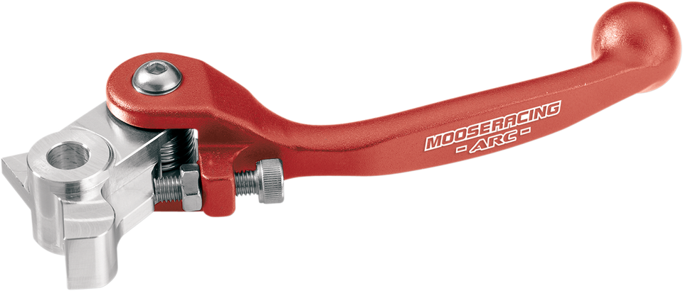 Brake Lever - Flex - Red - Lutzka's Garage