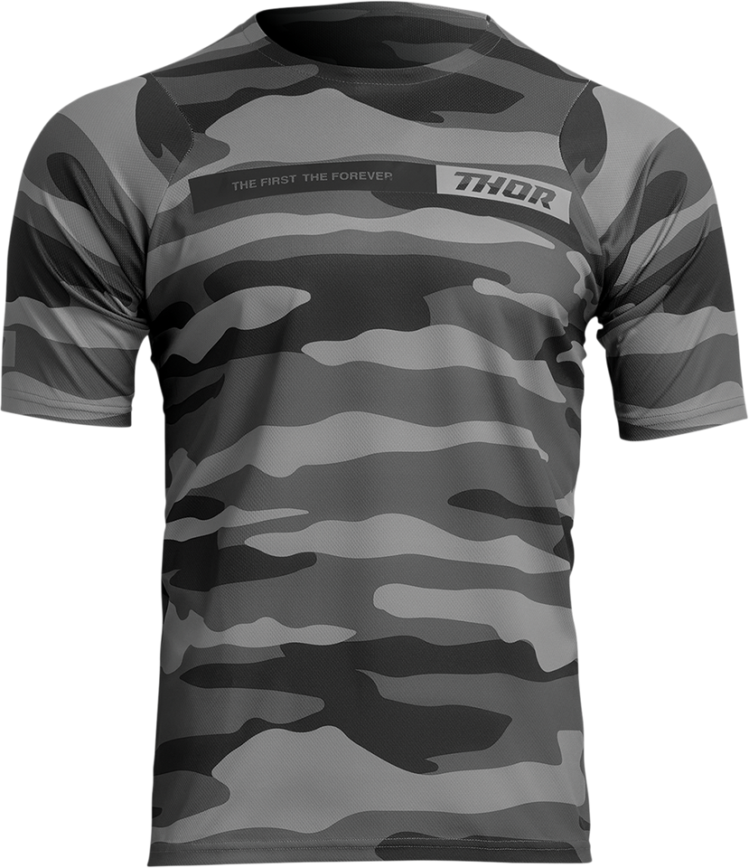 Assist Jersey - Short-Sleeve - Camo Gray - XS - Lutzka's Garage