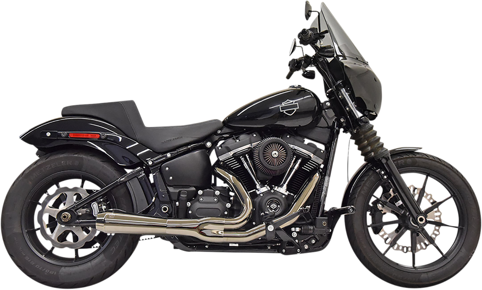 2:1 Exhaust - Black Chrome - Lutzka's Garage